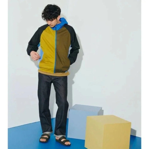 UNIQLO x MARNI Unisex Windbreaker Packable Parka Full Zip Hoodie - Picture 1 of 5